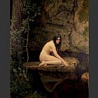 John Collier Canvas Paintings - The Water Nymph